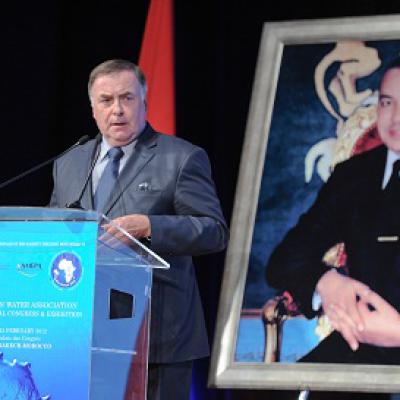 M Loc Fauchon Prsident Du Conseil Mondial De L'eau